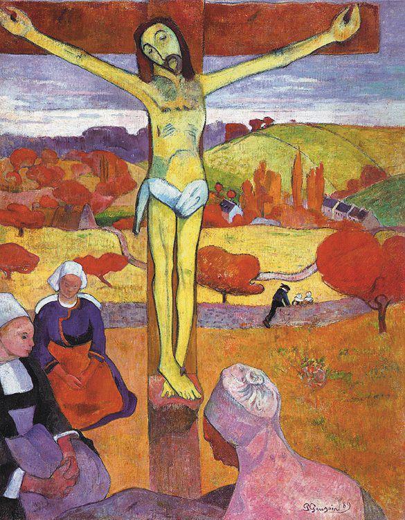 Paul Gauguin The Yellow Christ Germany oil painting art
